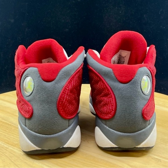 Air Jordan Flint Red Retro 13’s kids Sneakers sz 3y - Picture 6 of 10